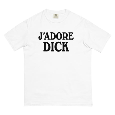 J'Adore Dick (Boxy Tee) - White