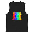 Can’t Get Hue Outta My Head (Muscle Shirt) - Black