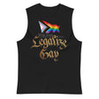 Legalize Gay (Muscle Shirt) - Black