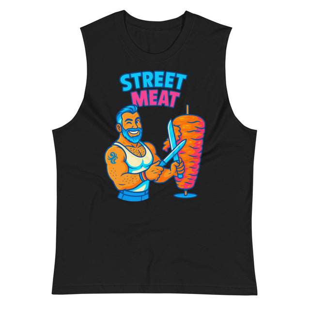 Street Meat (Muscle Shirt) - Black