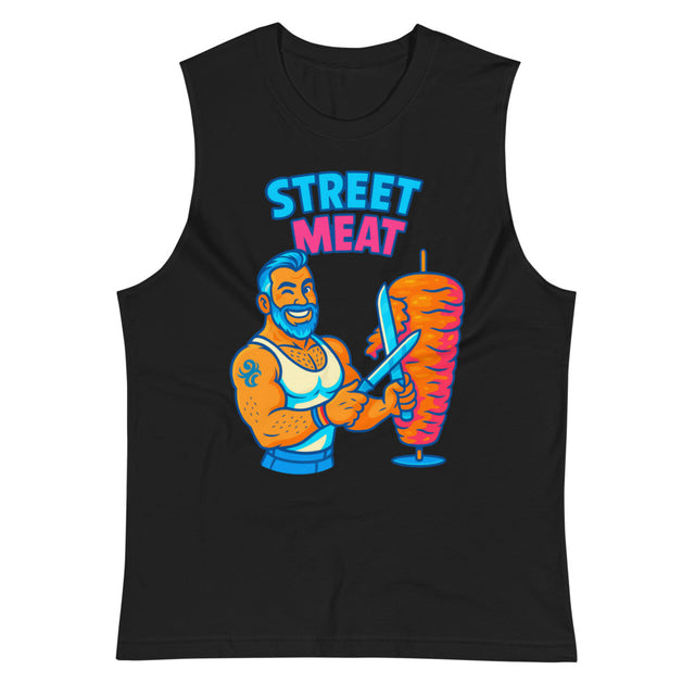 Street Meat (Muscle Shirt) - Black