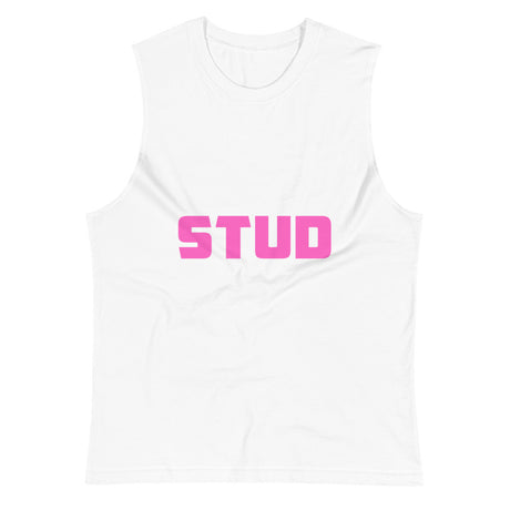 Stud (Muscle Shirt) - White