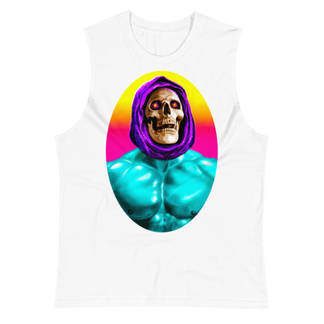 By the Power of Glitter (Muscle Shirt) - White