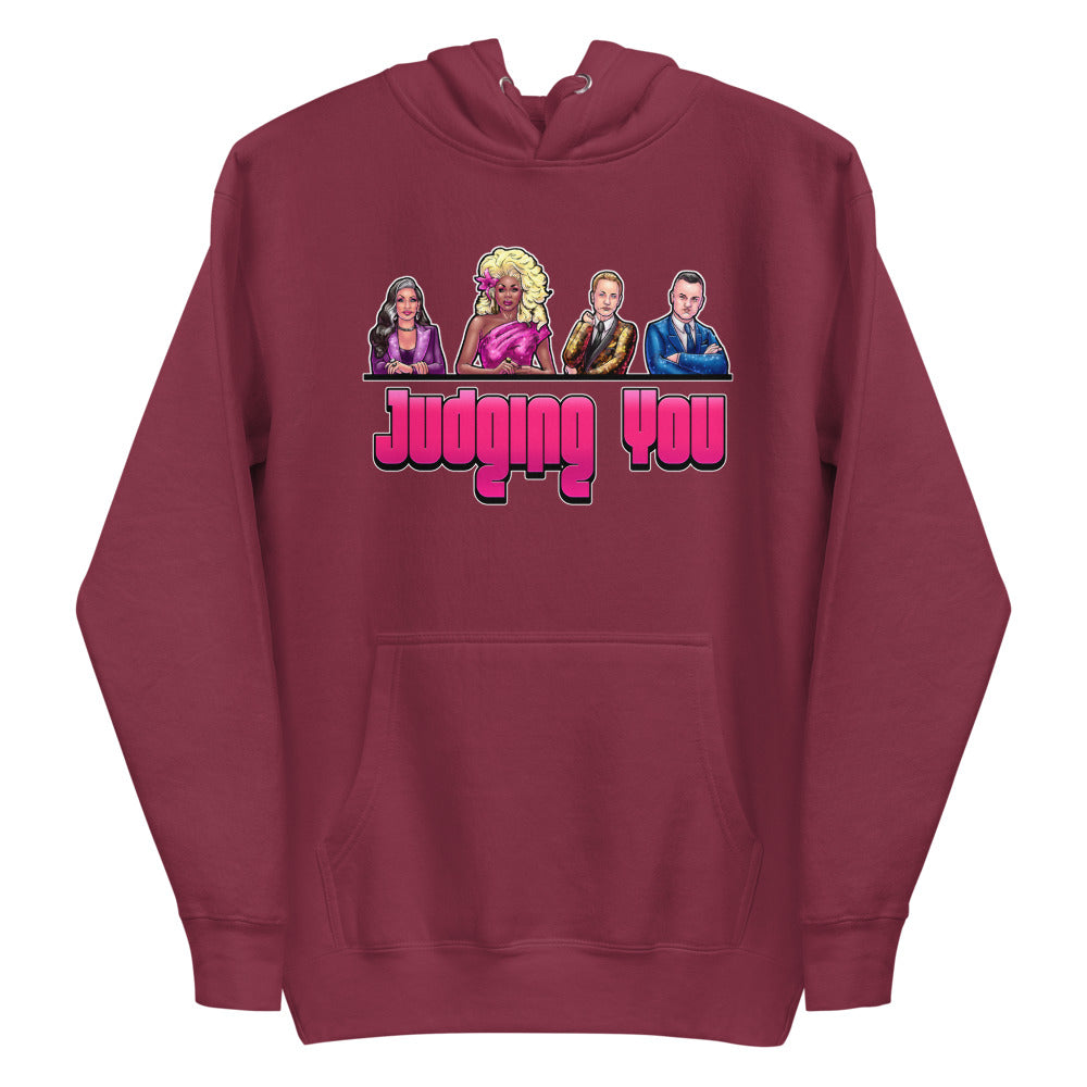 Vous juger (Hoodie) - Maroon