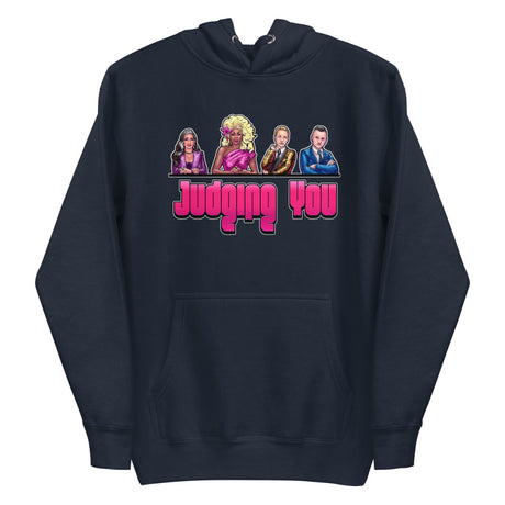 Vous juger (Hoodie) - Navy Blazer