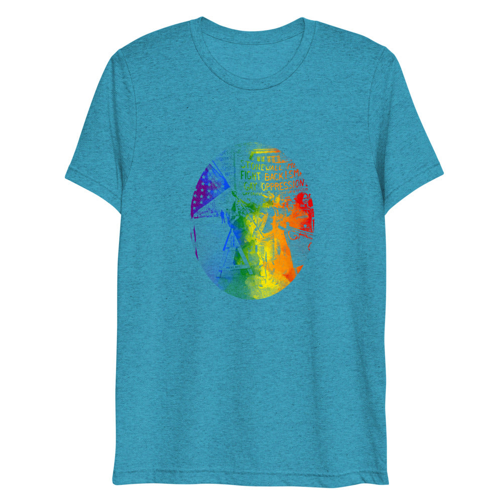 Stonewall (Triblend) - Aqua Triblend