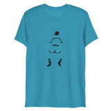 Silhouette (Triblend) - Aqua Triblend