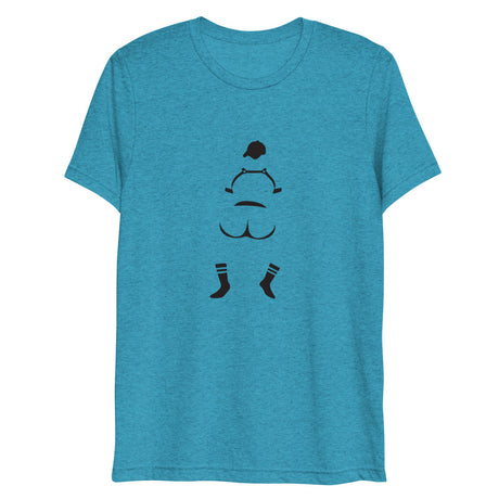 Silhouette (Triblend) - Aqua Triblend