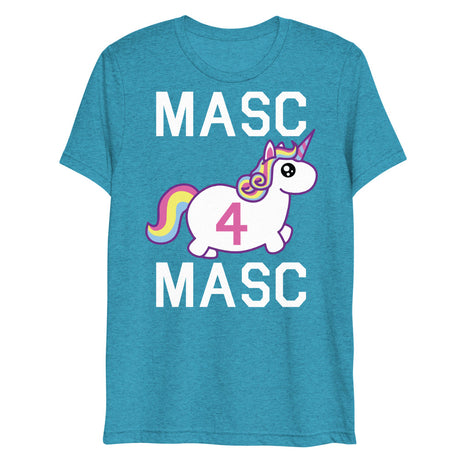 MASC4MASC (Triblend) - Aqua Triblend
