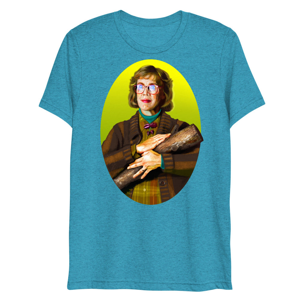Log Lady (Triblend) - Aqua Triblend