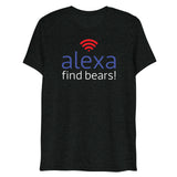 Alexa...find (Triblend) - Charcoal-Black Triblend