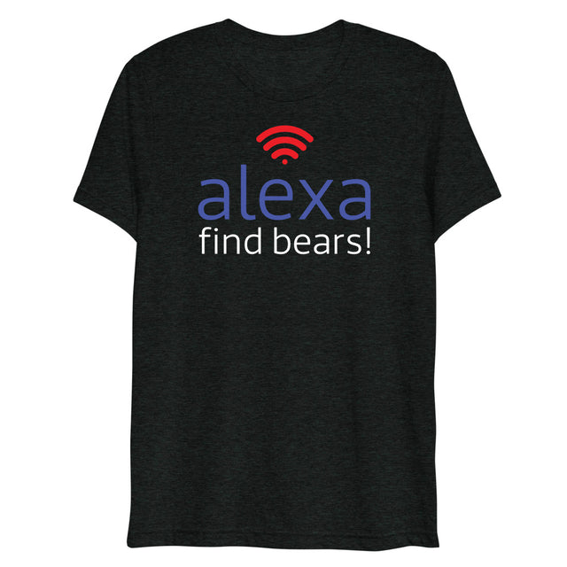Alexa...find (Triblend) - Charcoal-Black Triblend
