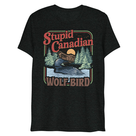 Wolf Bird (Triblend) - Charcoal-Black Triblend