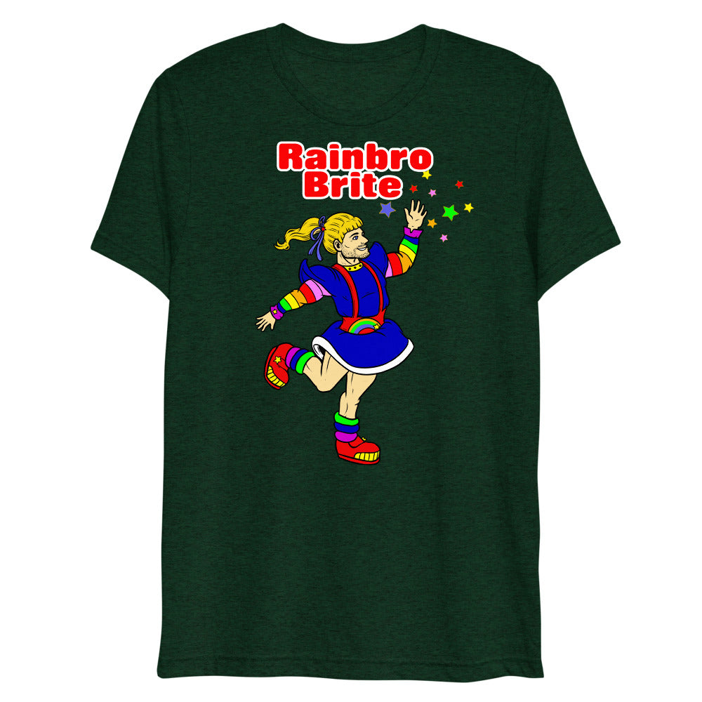 Rainbro-Brite (Triblend) - Emerald Triblend