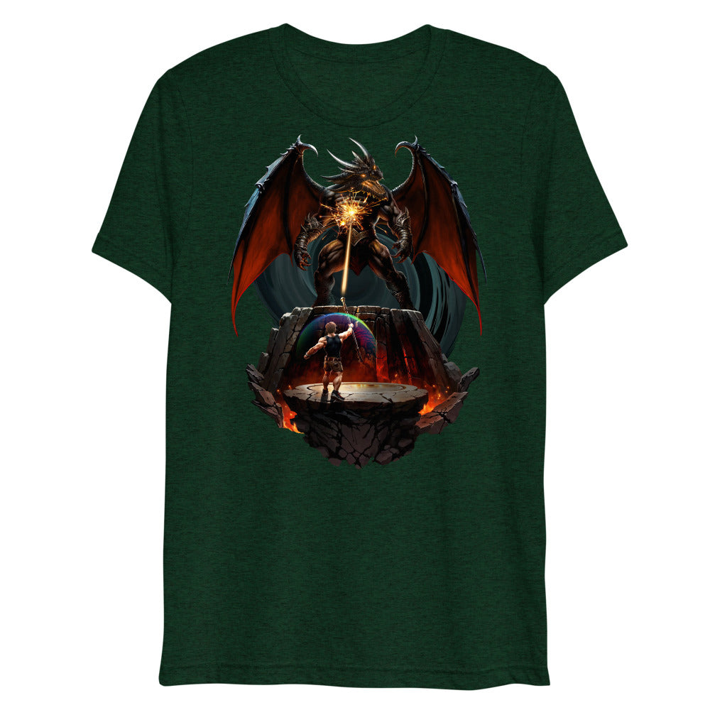 Dungeons and Daddies (Triblend) - Emerald Triblend