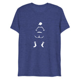 Silhouette (Triblend) - Navy Triblend