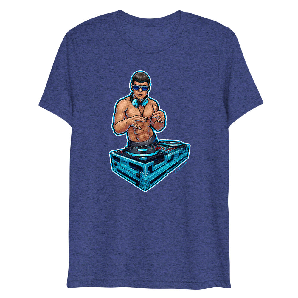DJ Pon Farr (Triblend) - Navy Triblend