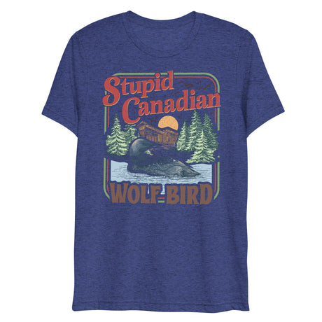 Wolf Bird (Triblend) - Navy Triblend