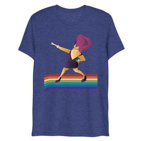 Take it to the Runway (Triblend) - Navy Triblend