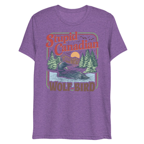 Wolf Bird (Triblend) - Purple Triblend
