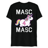 MASC4MASC (Triblend) - Solid Black Triblend