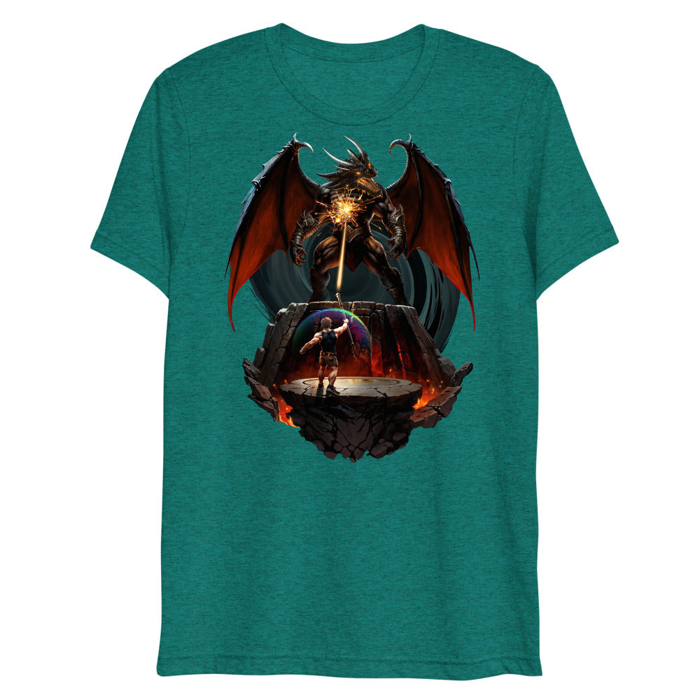 Dungeons and Daddies (Triblend) - Teal Triblend