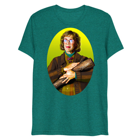 Log Lady (Triblend) - Teal Triblend