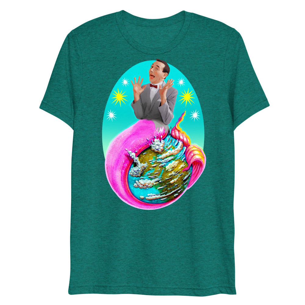 Sea Wee Merman (Triblend) - Teal Triblend