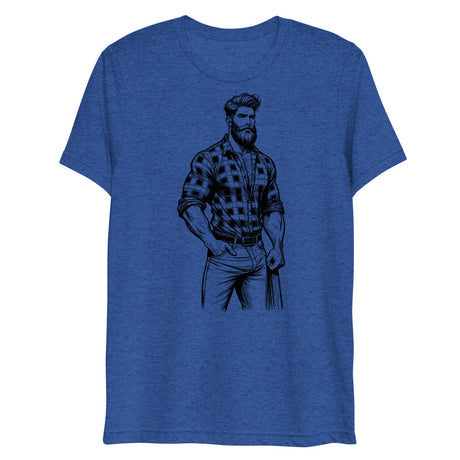 Lumbersexual (Triblend) - True Royal Triblend