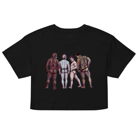 Monster Jocks (Crop Top) - Black