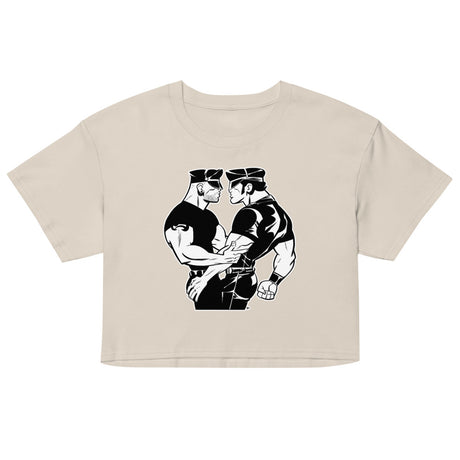 Dark Room (Crop Top) - Bone
