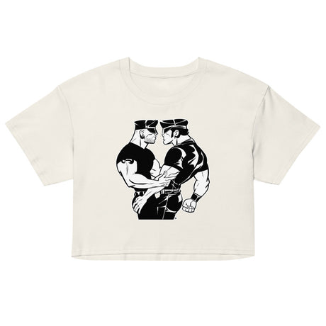 Dark Room (Crop Top) - Ecru