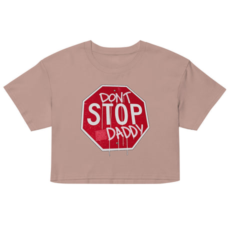 Don't Stop (Crop Top) - Hazy Pink