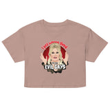 Evil Gays (Crop Top) - Hazy Pink