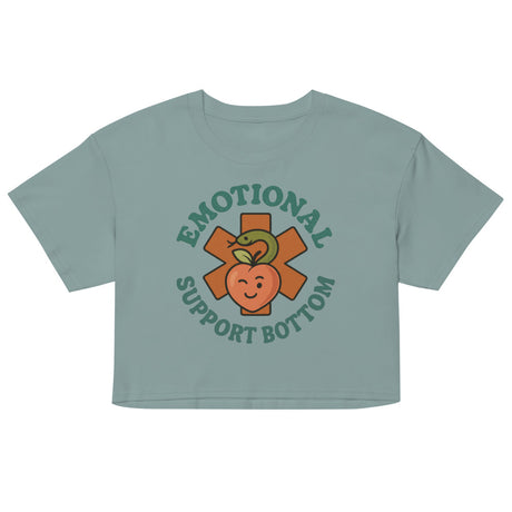 Emotional Support Bottom (Crop Top) - Mineral