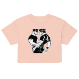 Dark Room (Crop Top) - Pale Pink