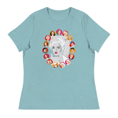 Dietrich and DiMaggio (Women's) - Heather Blue Lagoon