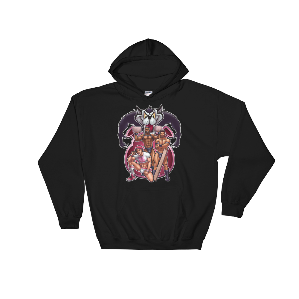 3 Little Pigs (Hoodie)-Hoodie-Swish Embassy