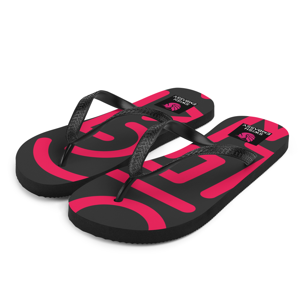 80s Retro (Flip Flops)-Flip Flops-Swish Embassy