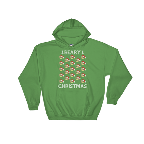 A Beary Christmas (Hoodie)-Christmas Hoodies-Swish Embassy