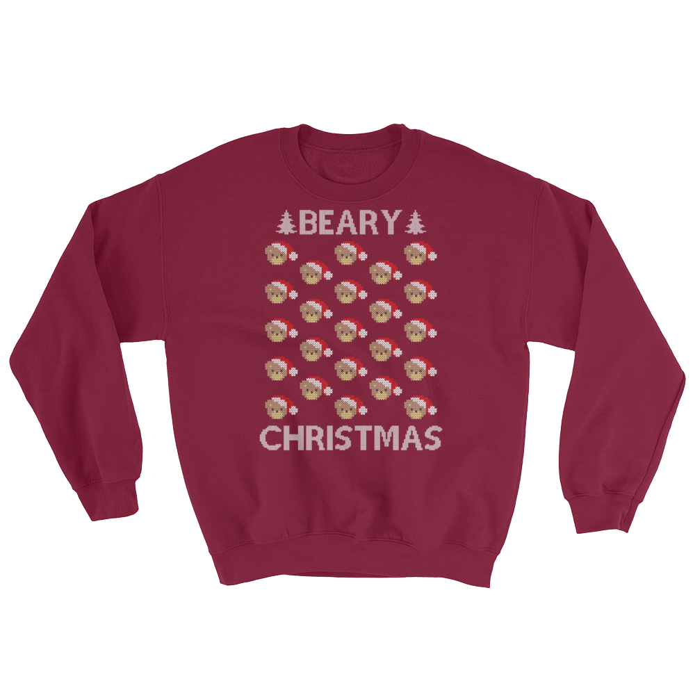 A Beary Christmas (Long Sleeve)-Long Sleeve-Swish Embassy