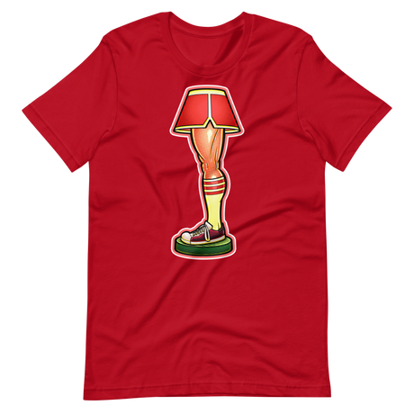 A Christmas Lamp-Christmas T-Shirts-Swish Embassy