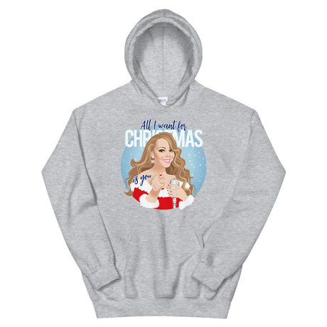 All I Want (Hoodie)-Christmas Hoodies-Swish Embassy