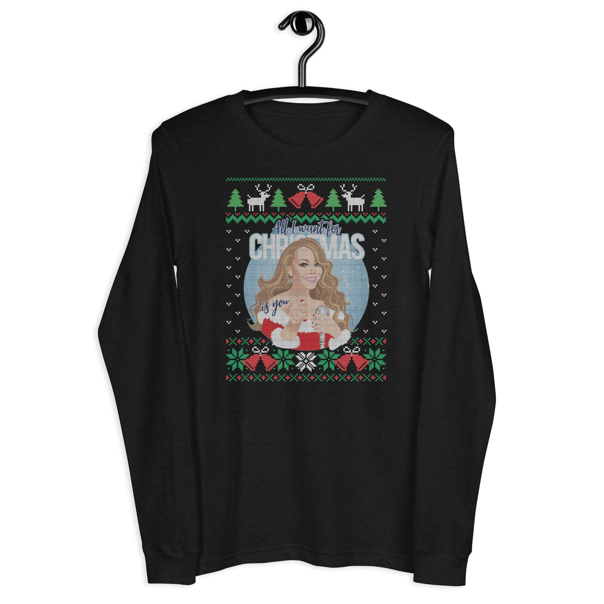 All I Want for XMas (Ugly Christmas)-Christmas T-Shirts-Swish Embassy