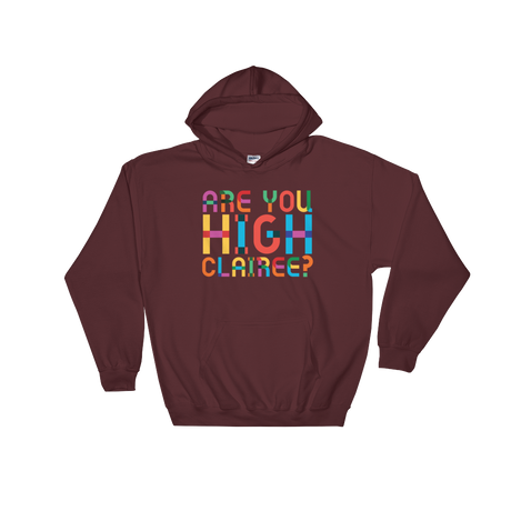 Are You High Clairee? (Hoodie)-Hoodie-Swish Embassy