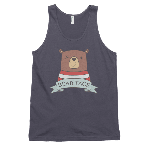 Bear Face (Tank)-Tank Top-Swish Embassy