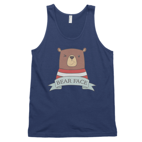 Bear Face (Tank)-Tank Top-Swish Embassy