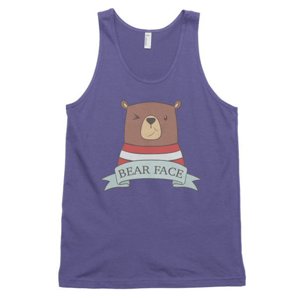 Bear Face (Tank)-Tank Top-Swish Embassy