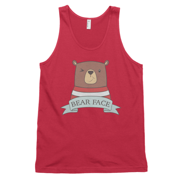 Bear Face (Tank)-Tank Top-Swish Embassy