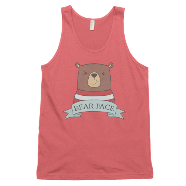 Bear Face (Tank)-Tank Top-Swish Embassy